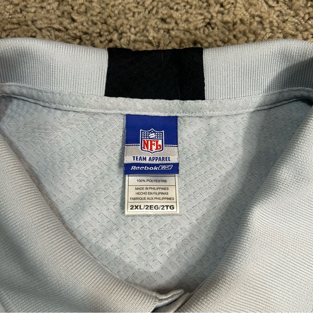 Vintage Reebok NFL Team Apparel Play Dry Men's 2XL Oakland Raiders Polo Shirt - Picture 3 of 11